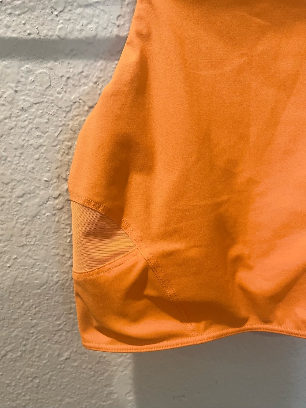 Lululemon Orange Mesh Back Sports Bra - Picture 4 of 6